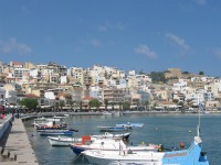 de haven bij Sitia